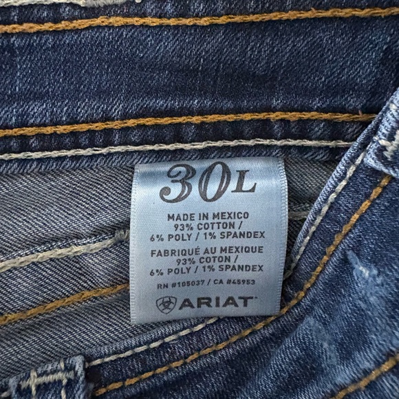 Ariat Ruby Bootcut Perfect Rise Embroidered Jeans - Picture 12 of 12